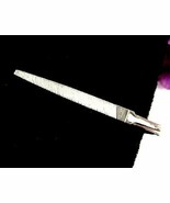 HELLER METAL FILE Tie Clasp Clip Vintage Brothers Tool Company Silverton... - $31.42 CAD