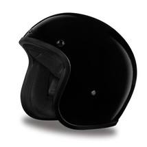 Daytona CRUISER- HI-GLOSS Black Dot Motorcycle Helmet DC1-A - £76.22 GBP+