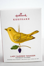 Hallmark Lady Summer Tanager Limited Edition Beauty of Birds  Keepsake Ornament - £28.60 GBP