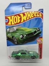 2022 Hot Wheels &#39;81 Camaro Super Treasure Hunt Green #248 Then And Now - £26.65 GBP