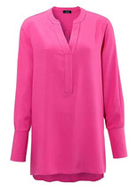 Aniston Long Blouse In Pink Uk 10 Us 6 Eur 38 (fm10-9) - £27.66 GBP