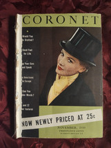 Coronet November 1939 39 Walt Disney Pinocchio Georges Simenon Victor Keppler - £14.93 GBP