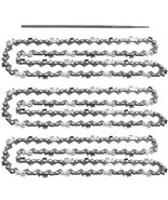 Lot Of 3 AR-PRO 20&quot; Chainsaw Chain 3/8&quot; Pitch .050 Gauge 70 Drive Links - £15.57 GBP