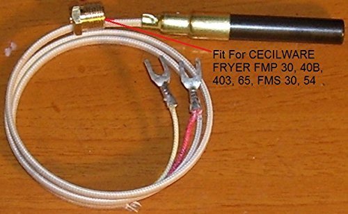 Thermopile Fits Cecilware, Pitco Fryers and Others - $15.67