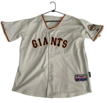 San Francisco Giants Majestic Cool Base Jersey Men’s M Tan Authentic MLB... - $47.45