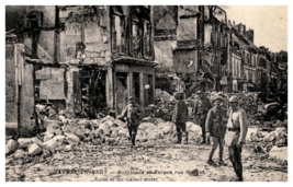 French Postcards WWI 1917 St Mihiel house demolished &amp; Chateau-Thierry Carnot St - £15.60 GBP