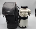 Sony Alpha SAL70200G 70-200mm SSM G Camera Telephoto Lens f/2.8 w/ Case - £577.93 GBP