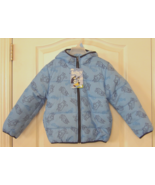BLUEY Reversible Long Sleeve Hooded Jacket BLUE Boy&#39;s Sz 5T NWT - $21.29