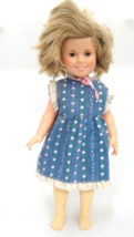 Ideal 1972 Shirley Temple Doll 16&quot; ST-14-B-88 Handmade Dress As Is - £15.03 GBP