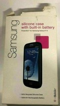 PowerSkin Silicone Case with Built-in Battery for Samsung Galaxy SIII - $7.91