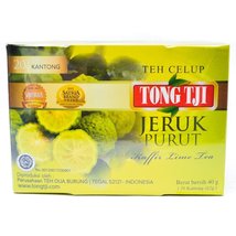 Tong Tji Kaffir Lime (Jeruk Purut) Tea 20-ct, 40 Gram (Pack of 2) - £23.29 GBP