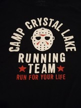 Camp Crystal Lake Running Team 2XL Friday The 13th Jason Horror T Shirt ... - £6.14 GBP