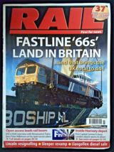 Rail Magazine July 2 -15 2008 mbox1391 No.595 Fastline &#39;66s&#39; Land In Britain - £3.64 GBP