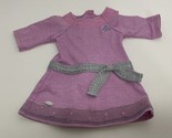 American Girl doll Truly Me meet Lilac Dress lavender silver purple reti... - $10.39