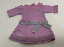 American Girl doll Truly Me meet Lilac Dress lavender silver purple reti... - £8.17 GBP