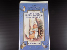 The TALE of PETER RABBIT &amp; BENJAMIN BUNNY by Beatrix Potter VHS Movie - $1.97