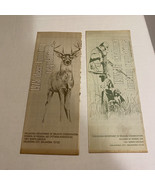 Oklahoma 1975 Hunting Regulations Deer Oklahoma Department Of Wildlife V... - $30.00