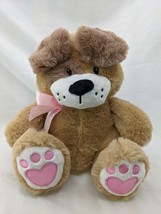 Tan Brown Dog Plush 10 Inch Puppy Inter American Products Stuffed Animal Toy - $16.95