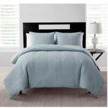 Vcny Home Nina Comforter Set, Full – Queen/Blue - $99.00