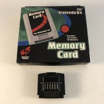 Nintendo 64 N64 Memory Card &amp; OEM Jumper Pack Lot - £14.24 GBP