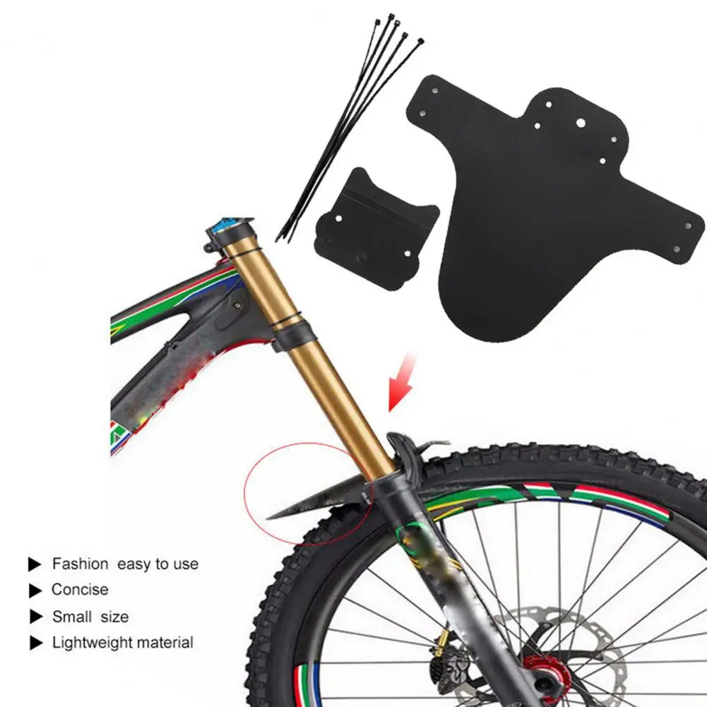 Sporting 1 Set Portable Lightweight Bicycle Mudguard High Strength MTB Front Bic - £23.90 GBP
