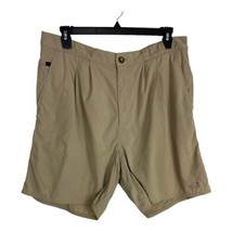 The North Face Mens Shorts Adult Size XL Khaki Elastic Waist Pockets Uti... - $24.28