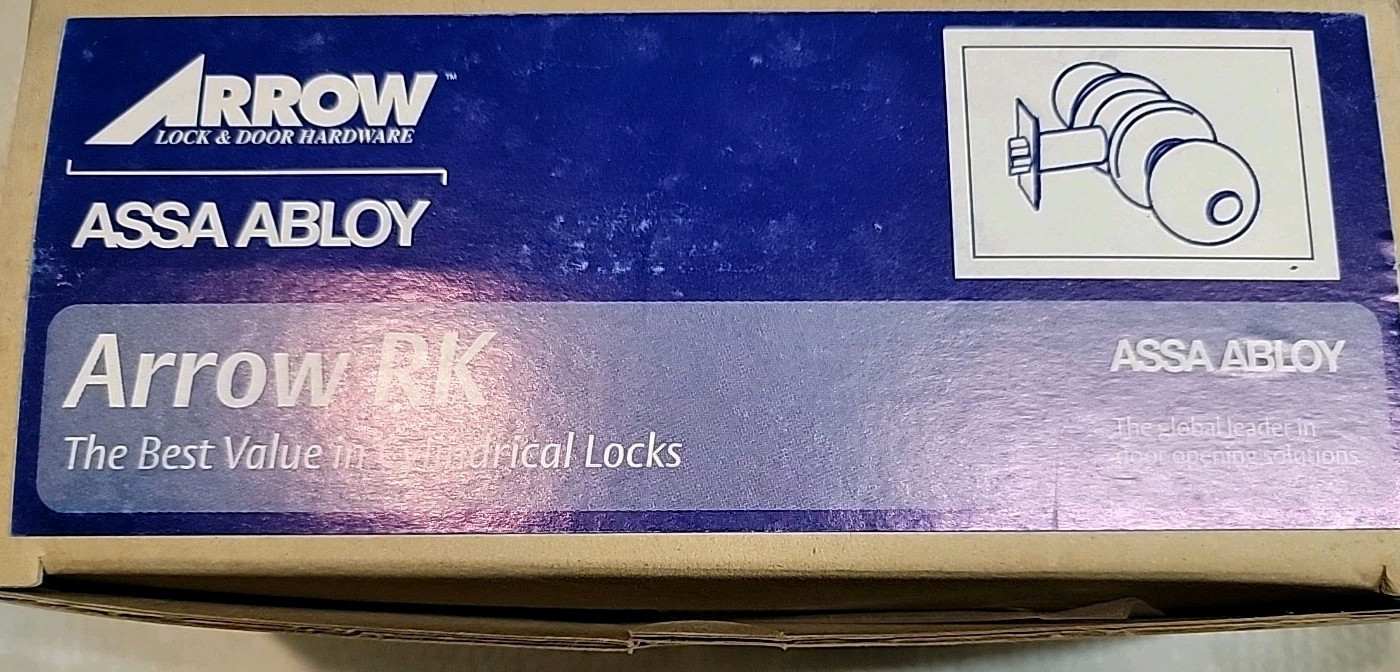 Arrow Lock Rk02bd 32D Knob Lockset,Mechanical,Privacy - $7.96