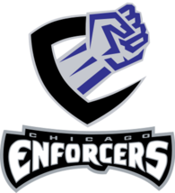 XFL Football Chicago Enforcers Embroidered T-Shirt S-6XL, LT-4XLT NFL New - $19.22+