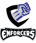 XFL Football Chicago Enforcers Embroidered T-Shirt S-6XL, LT-4XLT NFL New - $18.56+