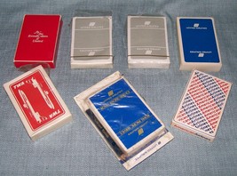 Vintage Airline Playing Cards- TWA , United Airlines, American - Set of 7 - £7.15 GBP