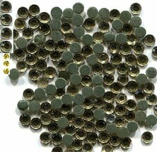 Rhinestones 3mm 10ss   Lt. AMBER  Hot Fix Iron on  2 gross 288 pieces - $7.92 CAD