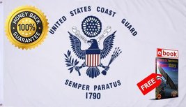 3x5 U.S. Coast Guard USCG Military Banner Flag Double Stitched 3 x 5 Grommets PR - £7.63 GBP