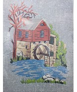 Vogart By the Brook Watermill Water Wheel 11 x 14 in Crewel Kit 880A - £15.15 GBP