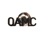 OAMC Unisex Logo Pin I01766 Pin Solid Schwarz Silver Grose OS - $99.89