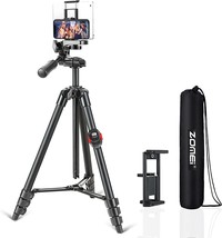 Phone Tripod, Stable Aluminum Tripod For Phone, Tablet, Light Camera, Cell Phone - £30.32 GBP