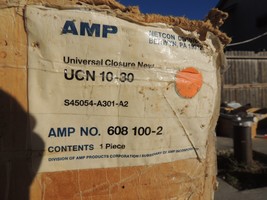 AMP Universal Closure New UCN 10-30 S45054-A301-A2 No. 608 100-2 1 Piece... - $242.99