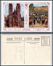 IRELAND Postcard - Dublin, Cathedral - Killarney, Market CZ6 - £3.12 GBP