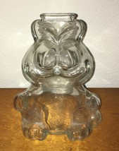 Vintage Glass Garfield The Cat Piggy Bank - £39.30 GBP