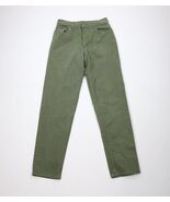Vtg 90s Calvin Klein Mens 30x34 Faded Relaxed Fit Tapered Leg Jeans Gree... - €51,51 EUR