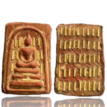 Thai Amulet Somdej Style With Takrud Powder - Cultural Keepsake So Buddhist - $39.00