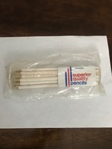 12 VTG White Lead Excelsior Pencils Reliance Pencil Co No. 2234 Metal To... - $24.00