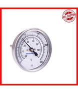 3&quot; Stainless Steel Dial Thermometer, Adjustable 1/2&quot; NPT Back Mount, 250... - $495.41 MXN