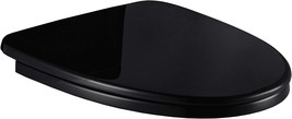 Black, Slow-Close, Quick-Release For Easy Cleaning, Woodbridge Toilet Se... - $61.97