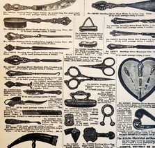 1900 Sterling Tools Vanity Advertisement Victorian Sears Roebuck 5.25 x 7&quot;  - £14.48 GBP