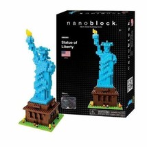 Nanoblock Deluxe Statue of Liberty - 650+ PCS - Building Blocks - £23.55 GBP