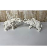 Vintage Verithin Ardalt Japan White Ceramic Elephant Pair Figurines Hand... - $367.66 MXN Vintage Verithin Ardalt Japan White Ceramic Elephant Pair Figurines Hand... - $367.66 MXN