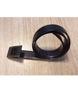 Belt Vintage Geoffrey Beene Size38 Black - $17.82