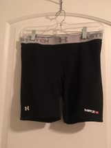 Under Armour Women&#39;s Black Fast Pitch Baseball Slider Shorts Sports Size Large - £23.33 GBP