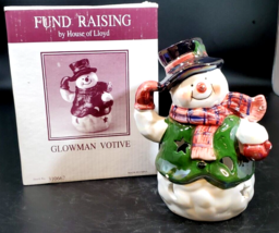 Vtg 1990s House of Lloyd Christmas Around The World Glowman Votive Candle Holder - £23.73 GBP