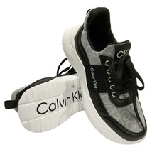 Nwt Calvin Klein Msrp $99.99 Umika Women&#39;s Black Low Top Sneakers Shoes Size 7 - £43.02 GBP